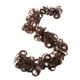 thumbnail image 1 of Extensiones de moño para el cabello, ondulado, rizado, desordenado, donut, moños, pieza de cabello trenzado, postizo para mujeres y niñas (castaño), 1 of 5