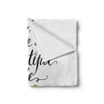 thumbnail image 2 of Bicycle Soft Flannel Fleece Throw Blanket, Life is a Bike Ride Words Print Pastel Color Unique Ride Graphic, Cozy Plush for Indoor and Outdoor Use, 50" x 70", Green Black, by Ambesonne, 2 of 6