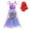 Set B, variant on Girls Mermaid Princess Costume Sequins Party Dress with Accessories