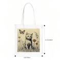 thumbnail image 3 of COMIO  Canvas Tote Bag Aesthetic Tote Bag for Women Teacher Shopping Gift Bag for Mother's Day, 3 of 5