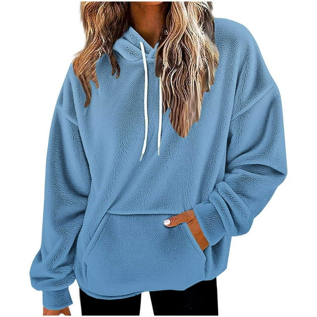 Women’s Colorful Oversized Hoodie Long Sleeve Gradient Color Block Sweatshirt with Drawstring and Pockets Fall Winter Loose Casual Hooded Top for Everyday Comfort and Style