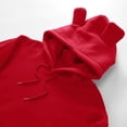 thumbnail image 2 of Vedolay Fall Tops Hoodies for Women 2023 Casual Oversized Hoodies 2023 Fall Winter Pullover Tops with Pockets,Red M, 2 of 5