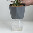 thumbnail image 4 of Automatic Self Watering Flower Pots Planters Hydroponic Garden Container with Water Storage Basin for Indoor Outdoor, 4 of 4