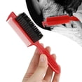 thumbnail image 3 of Cepillo de limpieza de cabello 2 en 1 con peine Barber Neck Duster no deseado TFixol  cepillo para barba, 3 of 7