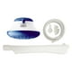 thumbnail image 1 of Regadera Electrica Bella Ducha Ultra Azul 4 Temperaturas 4800W Con Brazo Lorenzetti 1711-347, 1 of 10