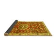 thumbnail image 2 of Ahgly Company Indoor Rectangle Medallion Yellow Traditional Area Rugs, 4' x 6', 2 of 4