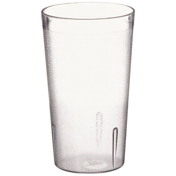 Winco Pebbled Tumblers, 12-Ounce, Clear