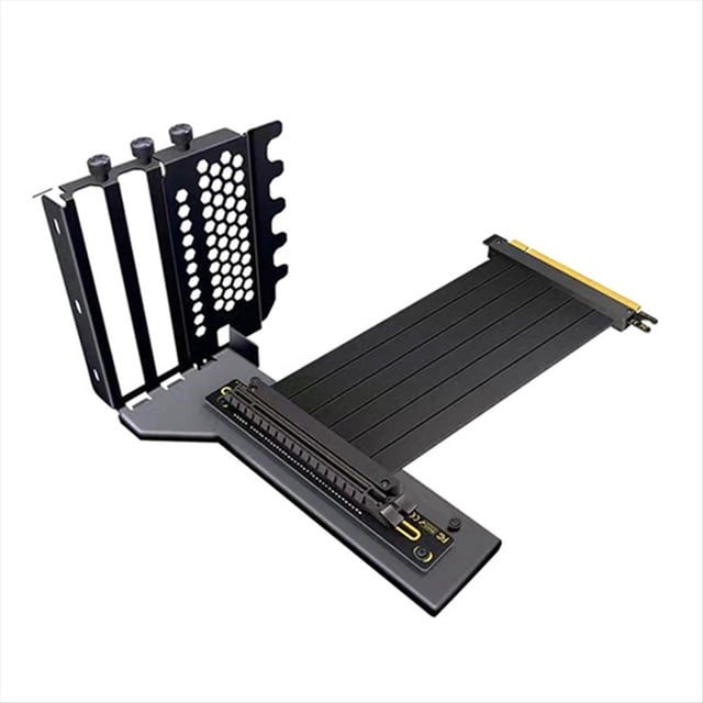 Cable de Extensión PCI Express 3.0 16X, Cable Elevador PCIe, Soporte Vertical para GPU para RTX4090, Compatible con Tarjeta VGA PCI Universal de 7 Pines.
