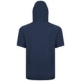 thumbnail image 3 of Men's Levelwear Navy Tampa Bay Rays Phase Banner Arch Hoodie T-Shirt, 3 of 3