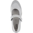 thumbnail image 4 of CLIFFS BY WHITE MOUNTAIN Womens Playful Mary Jane Flat 9.5 Lt Grey/Knit/Fab, 4 of 6