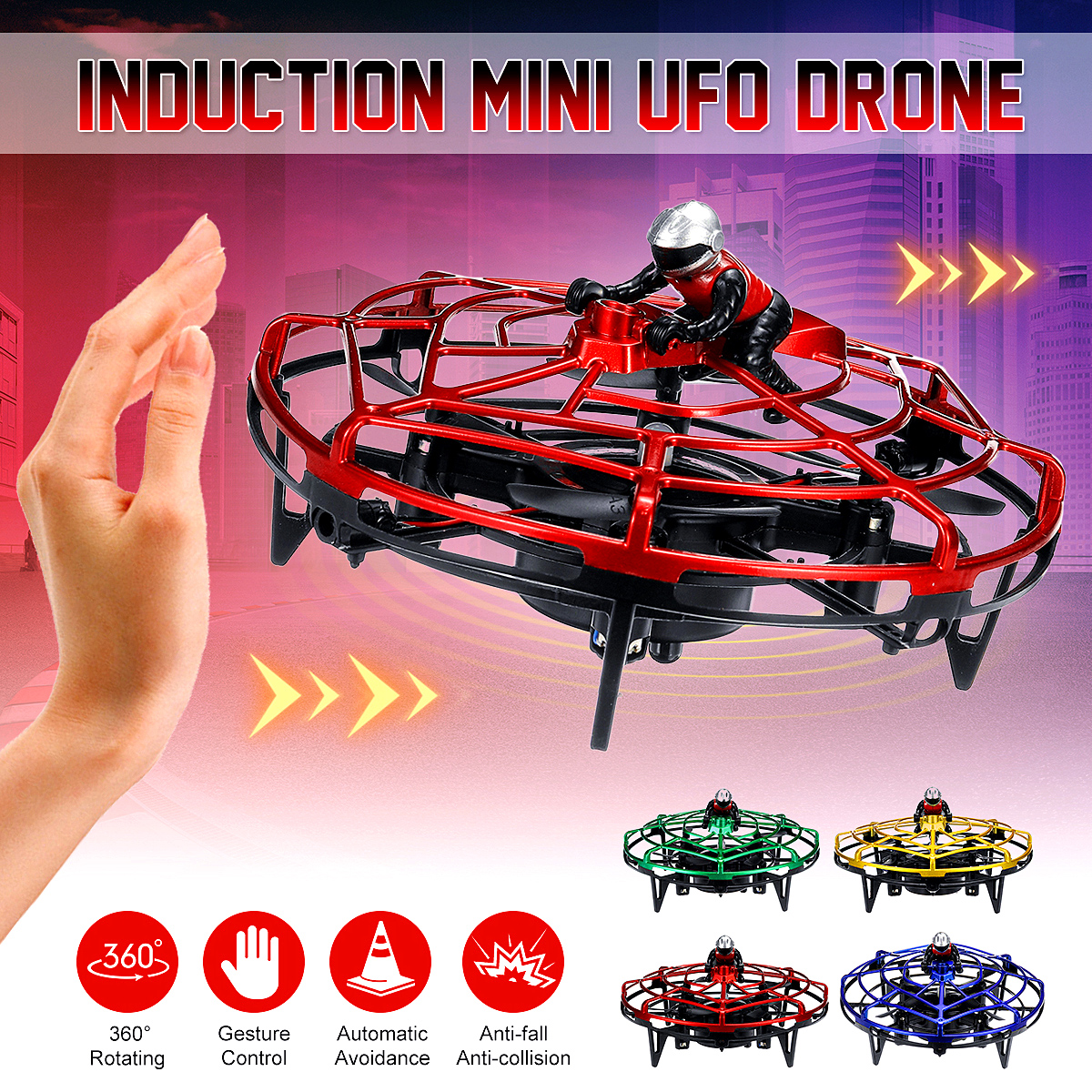 mini ufo induction aircraft