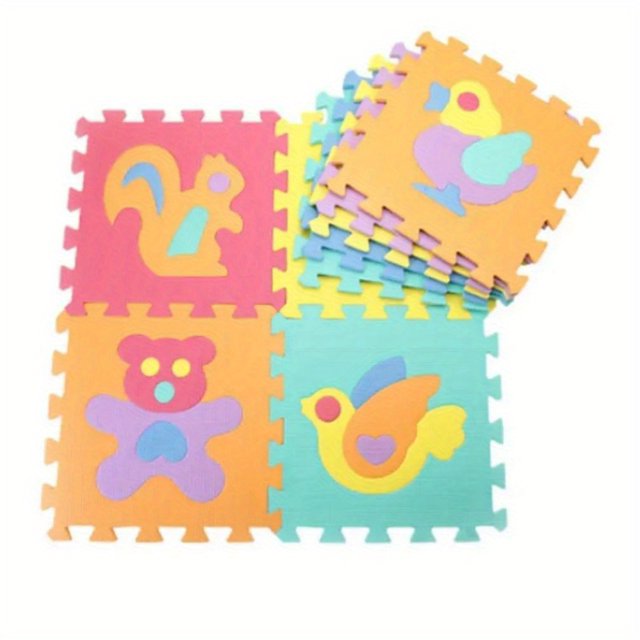 Tapis d'Escalade pour Enfants Tapis de Sol en Mousse Imperméables et Antidérapants les Enfants en Profitent