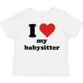 thumbnail image 3 of Inktastic I Heart My Babysitter Boys or Girls Toddler T-Shirt, 3 of 5