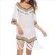 thumbnail image 2 of Vestido para Mujer - Cuello en V, Crochet, Mezcla de Algodón, para Playa y Verano. Talla Única, 2 of 10