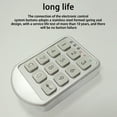 thumbnail image 4 of Smart Home Smart Electronic Cabinet Lock Set, Box Furniture Drawer Lock Cabinet Combination Lock, Home & Office Hidden File Cabinet Lock, Electronic Door Lock, 4 of 8