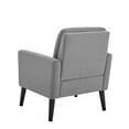 thumbnail image 4 of Jopath Upholstered Tufted Accent Chairs,Modern Upholstered Armchair,Single Sofa for Living Room,Apartment,Office,Gray, 4 of 8