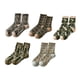 thumbnail image 5 of 10 pares de calcetines Jacquard Crew más gruesos, cómodos, suaves, bordados, decorativos, transpirables, calcetines de mujer para fútbol, baloncesto, Yinane Calcetines Adultos, 5 of 8