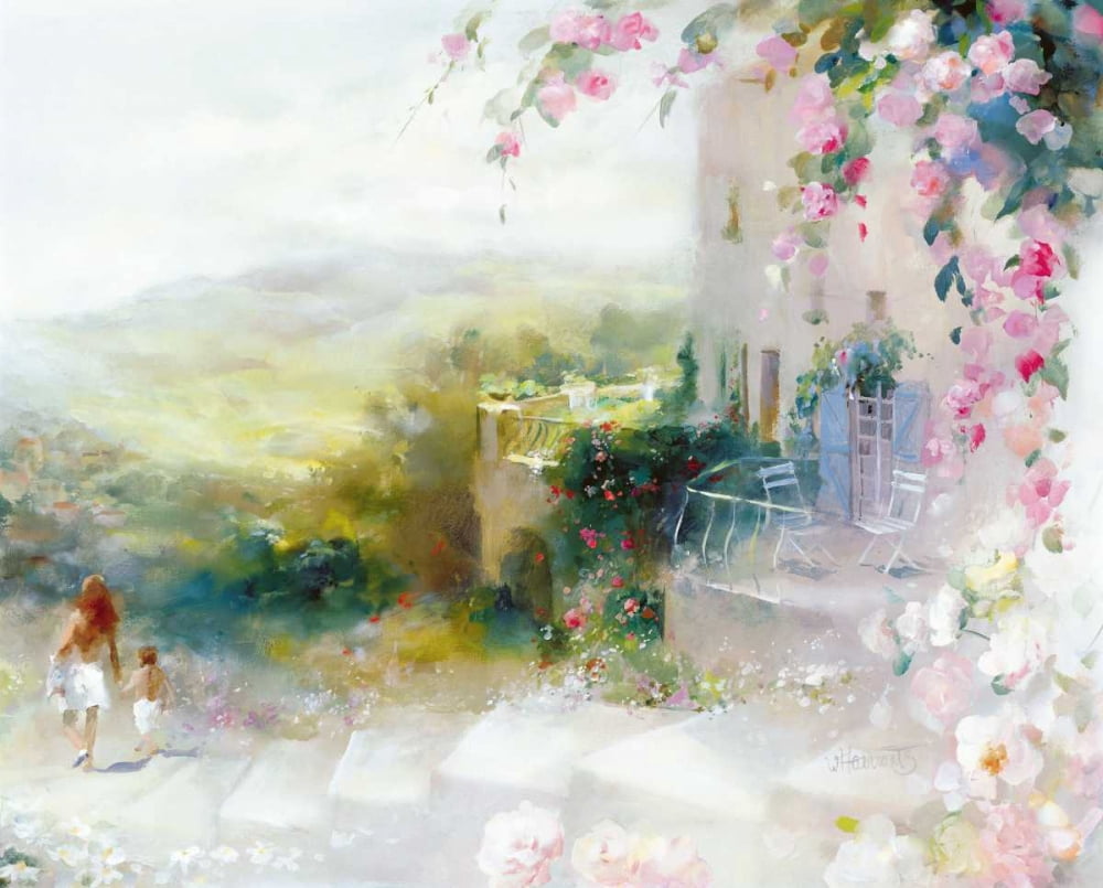 Haenraets, Willem 24x20 White Modern Wood Framed Museum Art Print