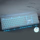 thumbnail image 5 of Gaming RGB White LED Retroiluminado Mecánico con Cable USB con 104 Teclas Panel de Aleación de Aluminio Respuesta Rápida para Windows PC Gamer Interruptor Yotijar  teclado mecanico, 5 of 7