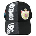 thumbnail image 3 of Luxembourg Country Black White Letter Crest Patch On Side Embroidered Hat Cap, 3 of 5