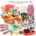 thumbnail image 3 of Juego De Utensilios De Cocina Para Niños Y Niñas, Juego De Utensilios De Cocina, 42 Uds. Yuarrent FN002567-00, 3 of 6