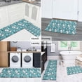 thumbnail image 5 of Blue Christmas Polar Bear Pattern Kitchen Rugs Sets Of 2,Anti Fatigue Kitchen Mat Rugs Non Slip Washable,Decorative Kitchen Floor Mats for Kitchen,Sink,Laundry,17"x30"+17"x47", 5 of 7