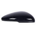thumbnail image 2 of Side Rearview Mirror Cover Door Wing Mirror Cap Exterior Rear View Mirror Housing High Strength ABS Weather Proof Car Exterior Door Mirror Cap Replacement Black, 2 of 7