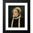 thumbnail image 2 of François Clouet 11x14 Black Modern Framed Museum Art Print Titled - Portrait of Christina of Denmark, Duchess of Milan, 2 of 5