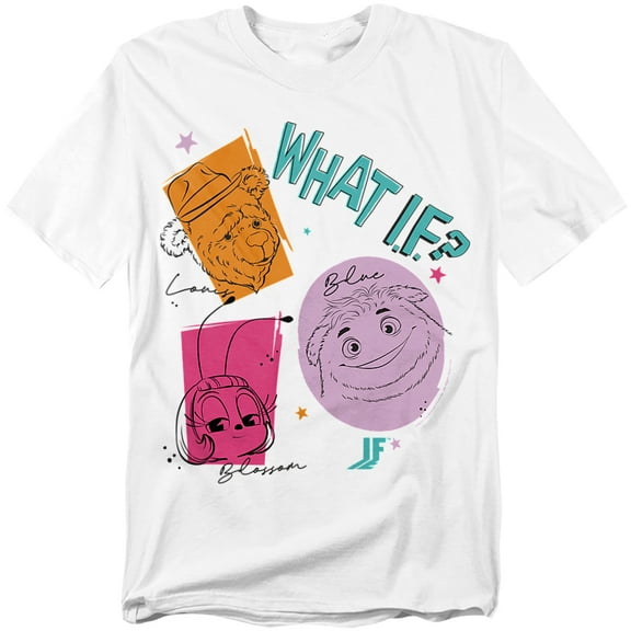 IF Movie (Imaginary Friends) T-Shirt What If Outline Unisex Graphic Tee for Men & Women