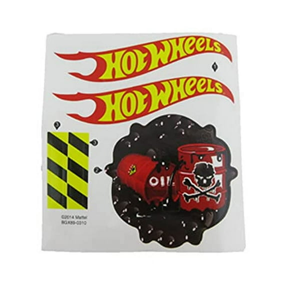 Replacement Parts for Hot-Wheels Total Turbo Takeover Playset - BGX89 ~ Replacement Labels / Stickers
