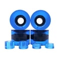 thumbnail image 1 of Ruedas de Monopatín Cola Ruedas de Skate 4 Piezas Azul Claro 60mmx45mm, 1 of 8