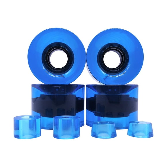 Ruedas de skate DYNWAVEMX 4 piezas 60mm x 45mm dureza 78A PU para Longboard