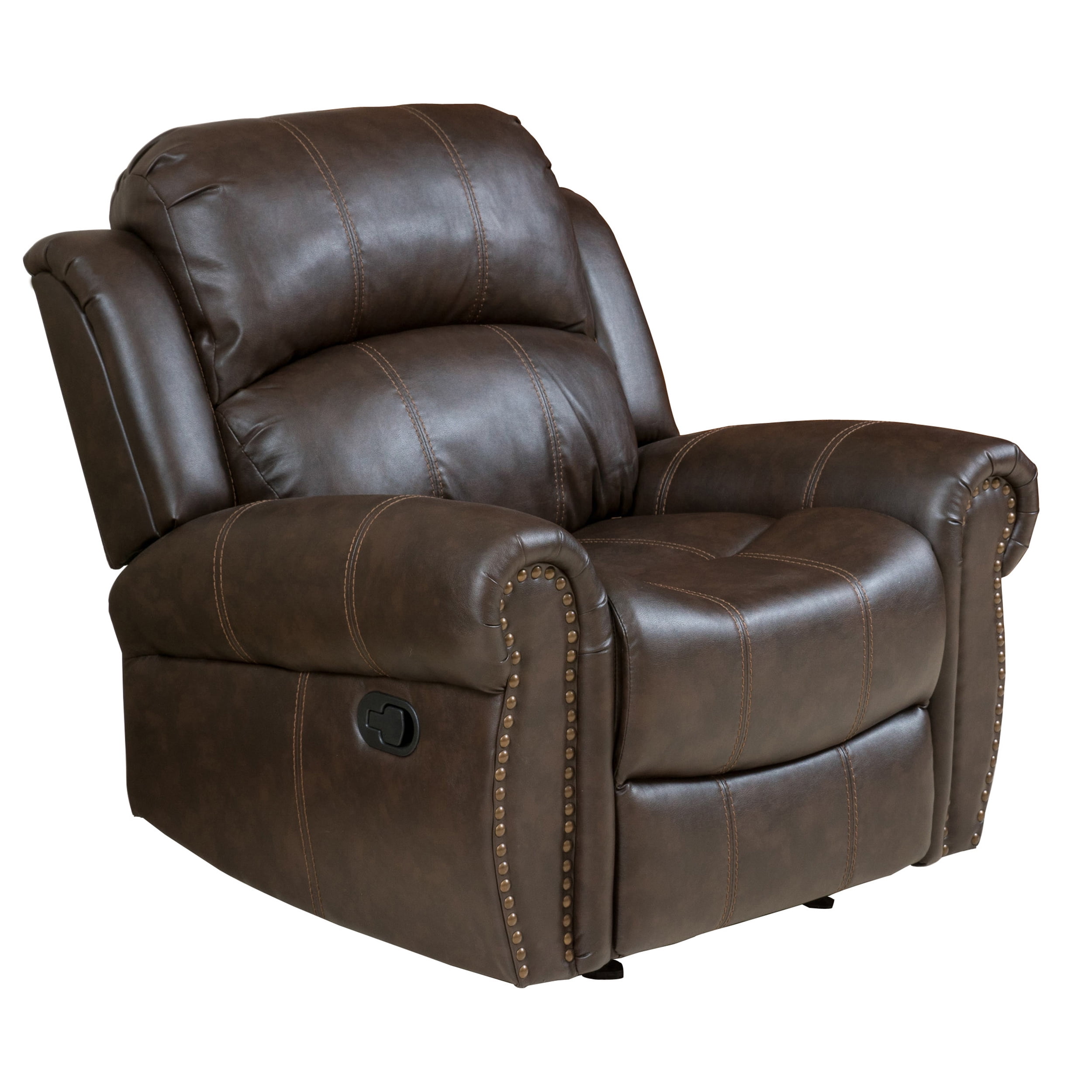 4baby deluxe faux leather glider chair