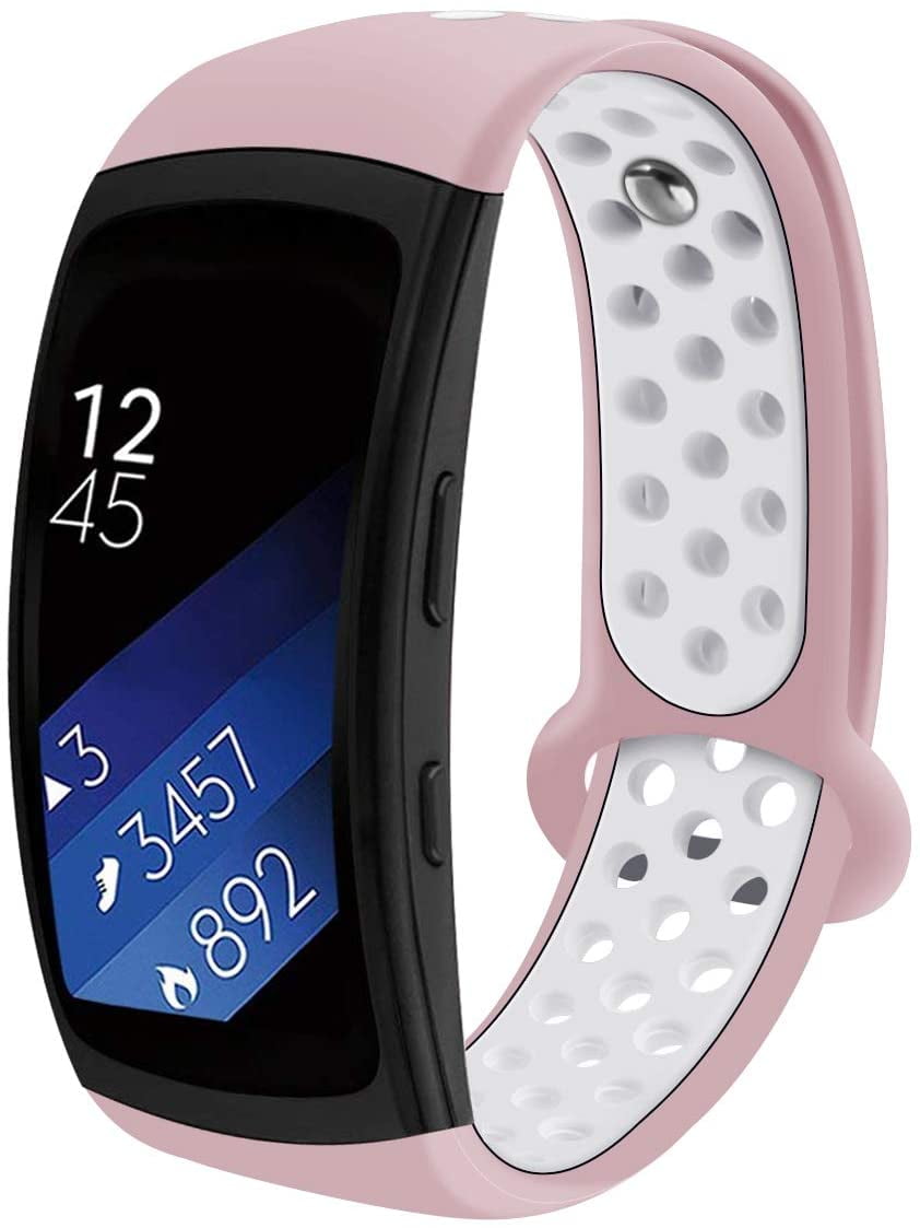 Compatible with Samsung Gear Fit2 Pro Bands/Gear Fit 2 Band, Solft Silicone Gear Fit2 Watch