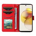 thumbnail image 3 of Motorola MOTO G73 Phone Case , Wallet Flip Cover Adjustable Crossbody Lanyard Magnetic Card Slots, 3 of 5