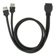 thumbnail image 1 of Usb3.0 19/20Pin Desktop Front Motherboard Panel Mount Cable With Fixed Feet (0.6 M), Usb Mount Cable, 1 of 9