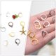 thumbnail image 3 of 100pcs ganchos de pendiente de palanca redonda accesorios de joyería de bricolaje para hacer joyas, 3 of 5
