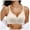 White, variant on Sopiago Womens Comfortable Wireless Bras Push Up Seamless Bralettes Soft V Neck Brassiere Scalloped Full Coverage Everyday Bra Pink,XL