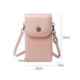 thumbnail image 3 of Bolsa PU Crossbody Bag Durable Women Phone Wallet Bag para el ocio diario (rosa) Likrtyny Para Estrenar, 3 of 9