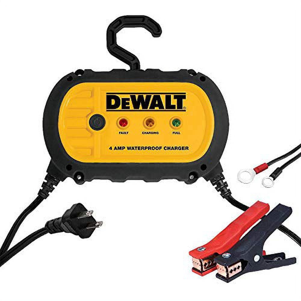 DEWALT 4 Amp Professional Waterproof Battery Charger Walmart