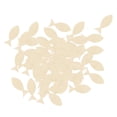 thumbnail image 1 of 50 Pcs de Copeaux de Bois Découpés pour Poisson, Embellissement de Scrapbooking, 1 of 5
