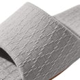 thumbnail image 5 of uublik Woman Slippers Open-Toe Slippers Soft Indoor Shoes Indoor/Outdoor Slippers, Gray, 5 of 7