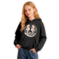 thumbnail image 2 of ZHOGXU Boys Girls Seahorse Pearl Seashell Ocean Graphic Pullover Hoodie Long Sleeve Casual Sweatshirt Top With Pocket For Kids Youth Loose Fit Everyday Wear,Black,4-5 Years, 2 of 4