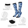 thumbnail image 6 of Lsque Evil Eye Printed Crew Socks Men's Women's LightWeight Thin Casual Calf Socks ,Knee High Socks,Cotton Socks, 6 of 9