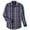 Blue - bluecombo, variant on Tasso Elba Mens Plaid Button Up Shirt, Blue, Small