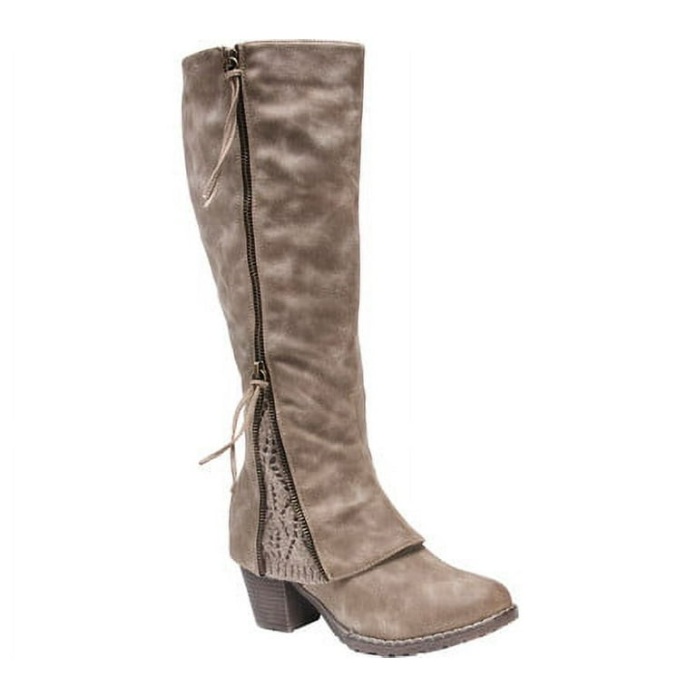 Muk luks lacy knee high boot Clearance