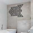 thumbnail image 4 of 20pcs Triangular Combination Sticker Acrylic Triangular DIY Wall Stickers, 4 of 4