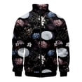 thumbnail image 5 of Chaqueta con estampado 3D de plantas y flores para hombre, abrigo de manga larga con estampado retro, chaquetas con cremallera de gran tamaño y personalidad para mujer, blusas de calle, 5 of 5
