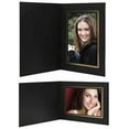 thumbnail image 5 of Neil Enterprises Inc. Classic Black w/ Gold Trim 4" x 6" Photo Folders - Pack of 100, 5 of 5