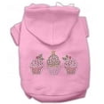 thumbnail image 2 of Christmas Cupcakes Rhinestone Hoodie, 2 of 2